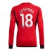 Manchester United Casemiro #18 Hemma matchtröja 2023-24 Långärmad Billigt